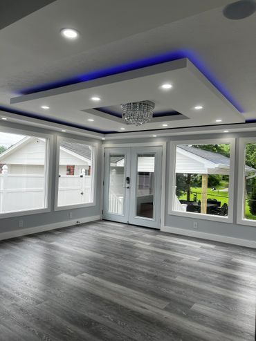 Drop Down High Ceiling Ideas