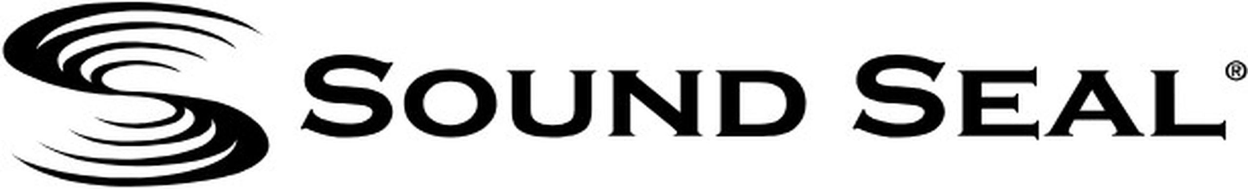 Sound Seal logo with stylized waves.