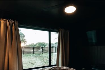 Two Bedrooms with Queen beds to sleep the night away in peace away from the hustle and bustle of the