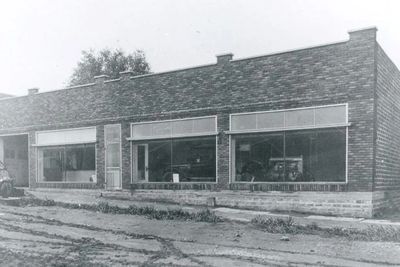Woodard garage on Main Street