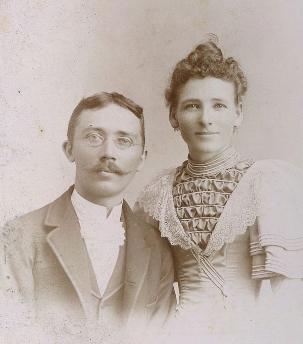 Adolph Lotz and Clara Bartusch Lotz
