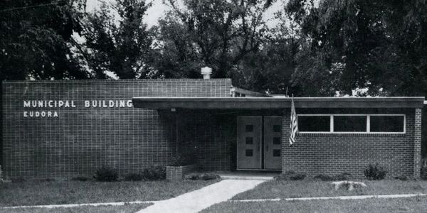 Eudora city hall in 1957