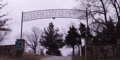 City of Eudora Cemetery sign