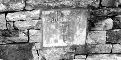 Southwest Cemetery sign, Eudora
