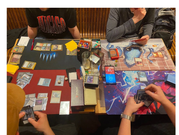 Spielsituation einer Pioneer-Partie