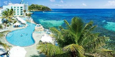 Oyster Bay Beach Resort, amazing ocean front resort in Sint Maarten.