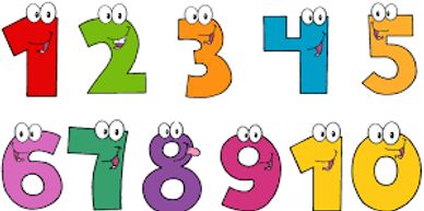 Drawings of numbers