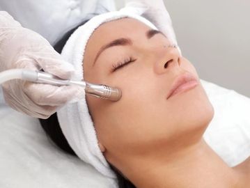 dermabrasion skin tightening collagen production pores cosmetic facials face anti ageing best