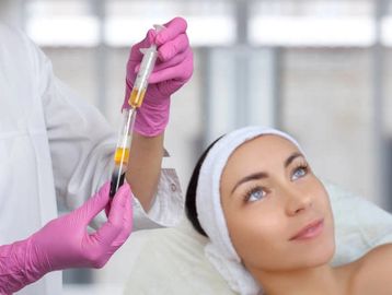 anti wrinkle treatment ageing skin no wrinkles cosmetic treatment injectable PRP filler
