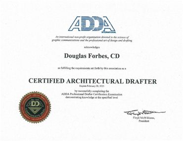 American drafting design association certification