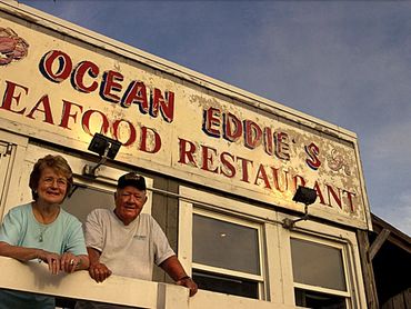 Biggie and Betty began running Ocean Eddies in the early 90s. The deck was a great addition.