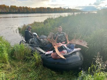 High success rate unguided moose Alaska, river hunts Yukon Moose, moose hunt Alaska, OTC Moose Tag