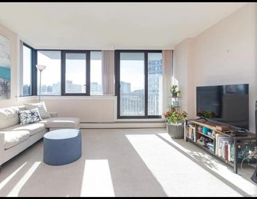 Interior photo of a one bedroom unit for rent in Orchard House in James Bay, Victoria, BC