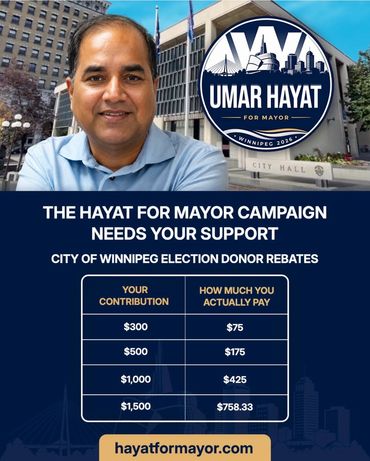 “This campaign is about giving every Winnipegger a voice. Donations help us reach more