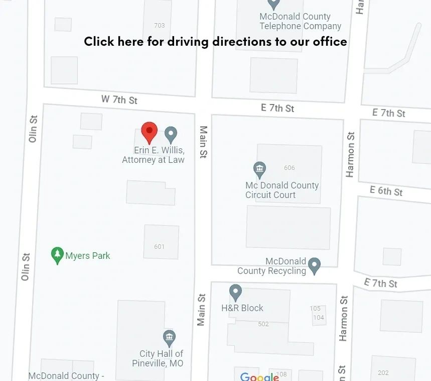 Click the map to get driving directions to our office.