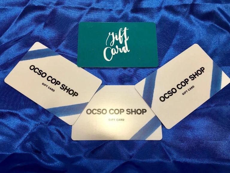 OCSO Cop Shop gift card