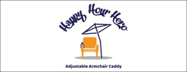 Happy Hour Hero 
Outdoor Armchair Caddy