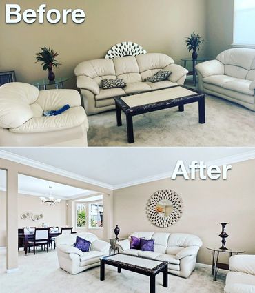 Home Staging Real Estate
Before and After photos show what home staging can do