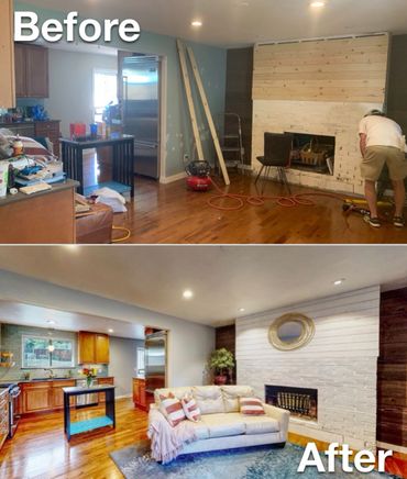 Before and After photos show what home staging can do