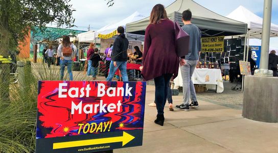 The East Bank Market is open every Tuesday March-November 4pm-7pm in Bossier City, La