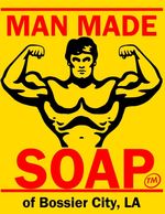 Man Made Soap can be found at the East Bank Market and at the Saturday Bossier City Farmers Market