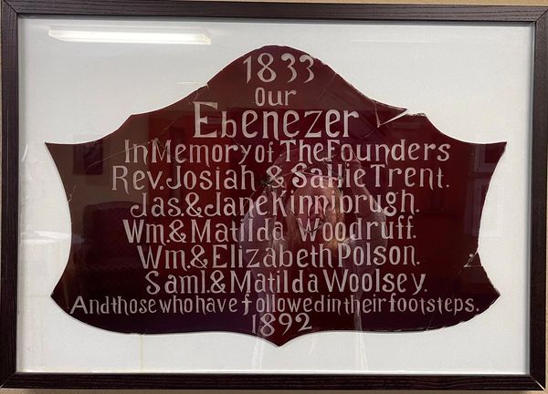From the White Street Church in 1892.