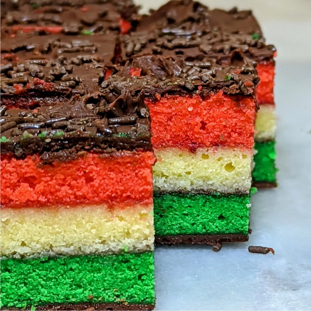 Rainbow cookies