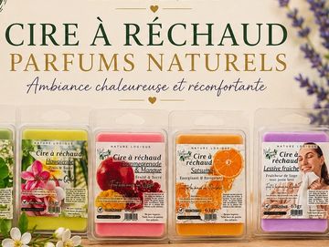cires à réchaud naturelles faites à la main au Québec.