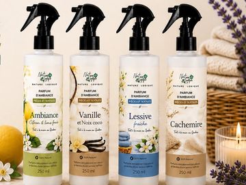 parfums d'ambiance faits à la main au Québec