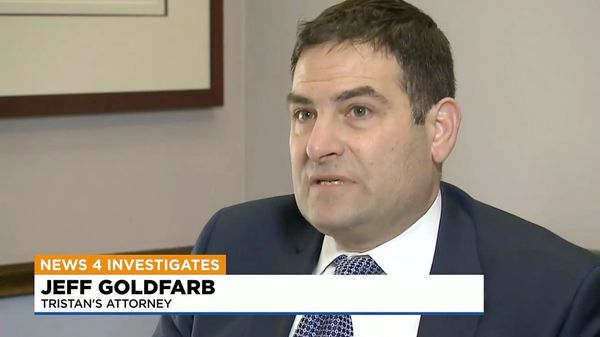 Criminal Defense Lawyer Jeff Goldfarb is interviewed by a local television station about a victory.