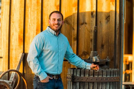 Winemaker Mike Heringer.  Head Winemaker and owner of Heringer Estates