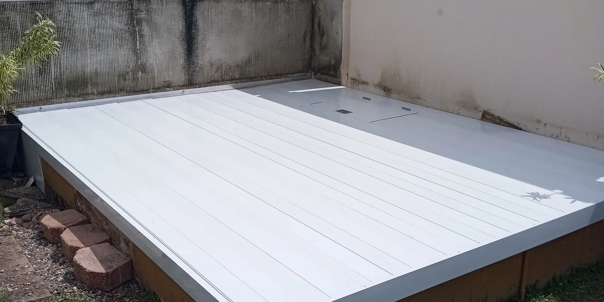 Aluminum Deck Lifetime warranty.