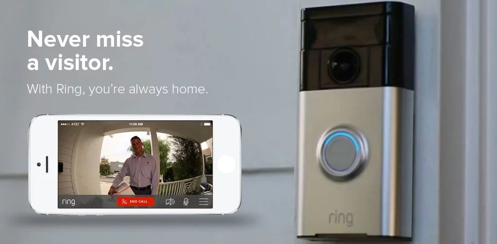 Ring Doorbell camera, Allcom California