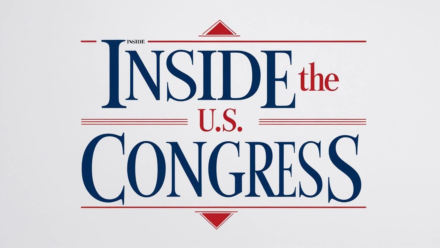 Logo of Inside the U.S. Congress in red and blue.