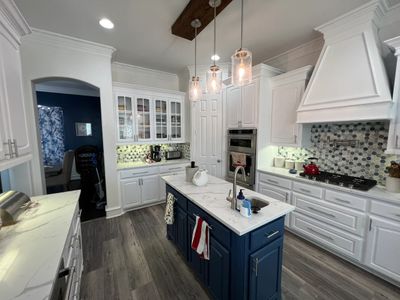 Kitchen remodel completed in Rockwall, TX. Git Er Done Home Remodeling provides kitchen remodel and