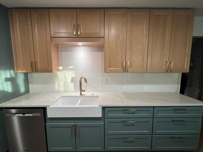Kitchen remodel completed in Lavon, TX.