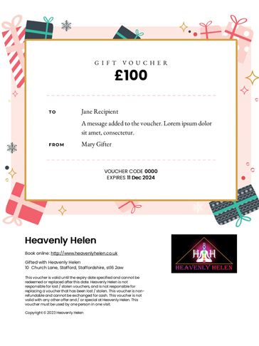 Gift voucher