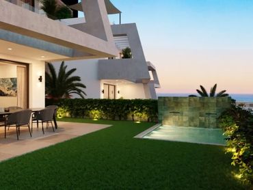 Luxury townhouse development in East Marbella.
