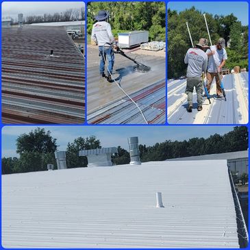 Roof restoration: We don't just patch problems, we revive your roof to its former glory.