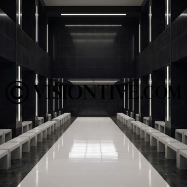 BOOK OR BUY THIS BLACK RUNWAY STAGE.