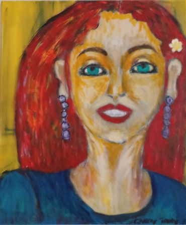 "Ginger" Oil on Canvas 11x16" $350