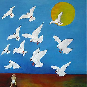 Cory Oil on Canvas 36x36" $650