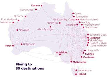 Virgin Animal Freight Airport Locations Throughout Australia
