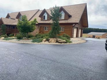 Crack filling and sealcoating project
