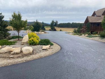 Beautiful driveway in SW Colorado