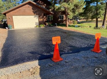 Amazing results on a driveway refresh in Pagosa Springs