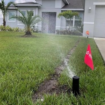 New Home Irrigation Installation