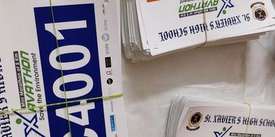 Bibs with RFID tags