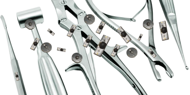 RFID tags or surgical instruments