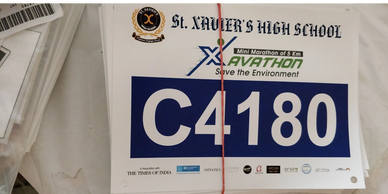 Bibs for triathlons and walkathons